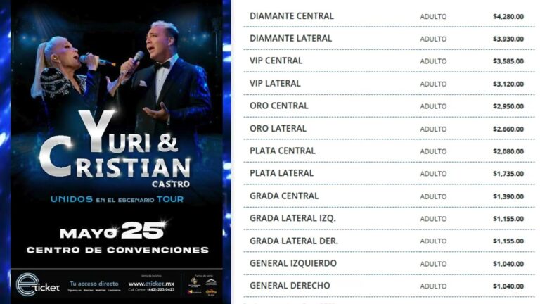 Cristian Castro Deslumbra en Quer&eacute;taro