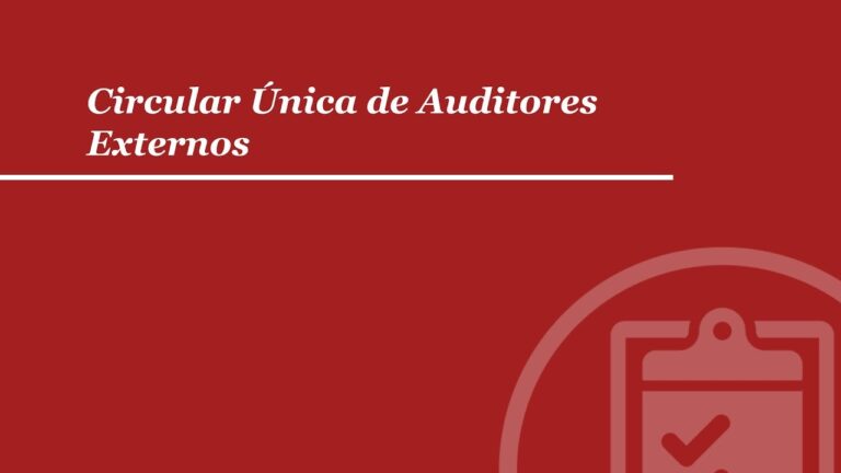 Circular Unica de Auditores Externos: Guía Práctica y Actualizada