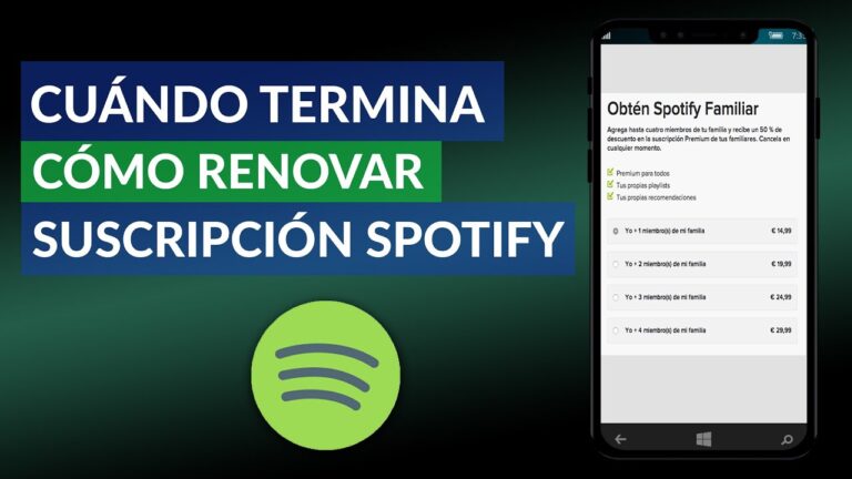 C&oacute;mo renovar tu suscripci&oacute;n a Spotify de forma sencilla