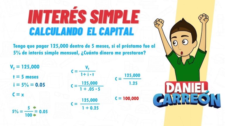 Cómo Calcular el Capital con Interés Simple