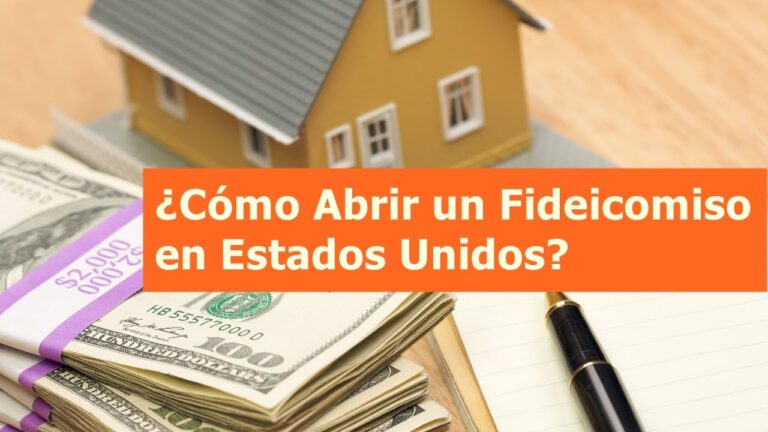 Gu&iacute;a para Crear un Fideicomiso en Estados Unidos