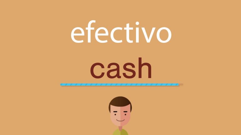 Cómo se dice efectivo en inglés: Guía práctica