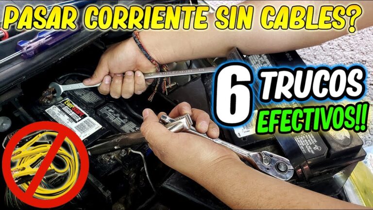 C&oacute;mo encender un carro sin cables