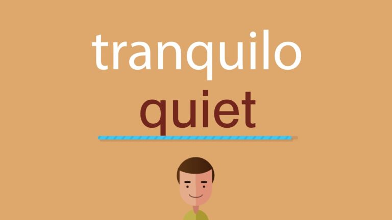 C&oacute;mo traducir tranquilo al ingl&eacute;s de manera efectiva