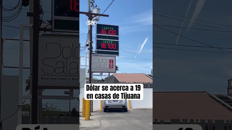 Evoluci&oacute;n del Precio del D&oacute;lar en Tijuana