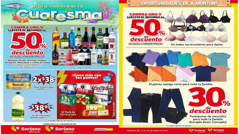 Soriana Express: Ofertas Imperdibles del 18 de Marzo