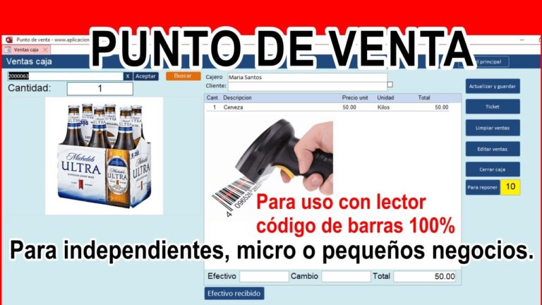 C&oacute;mo Cobrar con C&oacute;digo de Barras de Forma Eficiente