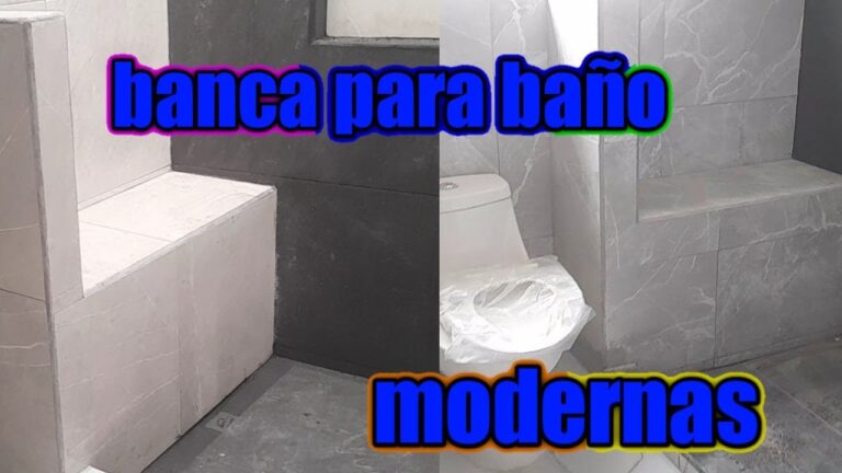 Baños con Banca en la Regadera: Comodidad y Estilo