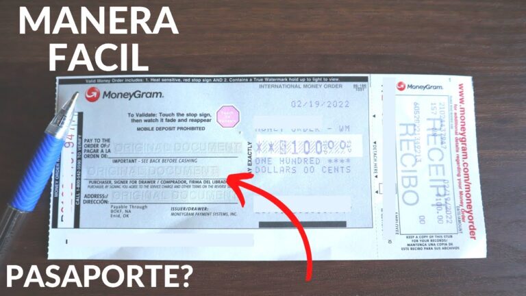 C&oacute;mo Completar un Money Order para el Pago de Renta
