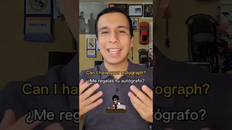 C&oacute;mo obtener un aut&oacute;grafo en ingl&eacute;s: Gu&iacute;a pr&aacute;ctica