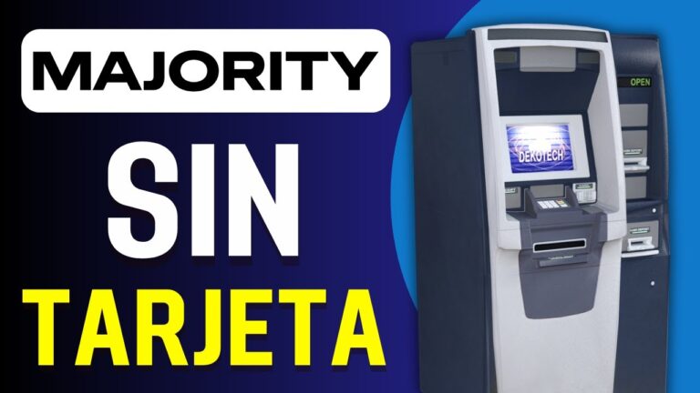 Cómo Retirar Dinero de Majority Sin Tarjeta