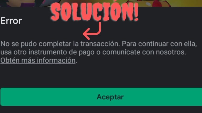 Qu&eacute; Significa una Transacci&oacute;n Rechazada y C&oacute;mo Solucionarlo