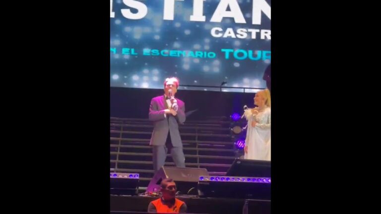 Cristian Castro deslumbró en Mérida