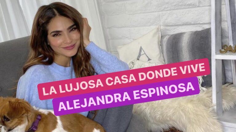 El hogar de Alejandra Espinoza: &iquest;D&oacute;nde vive?