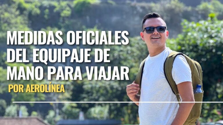 Guía de Medidas para Mochilas en Avión
