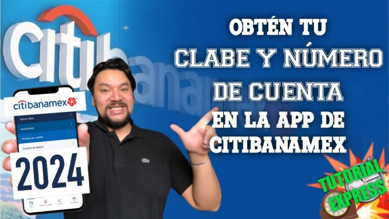 Cómo consultar tu CLABE interbancaria en Banamex