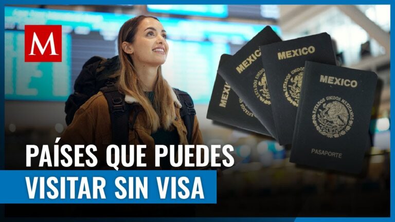 Destinos Internacionales Sin Visa para Mexicanos