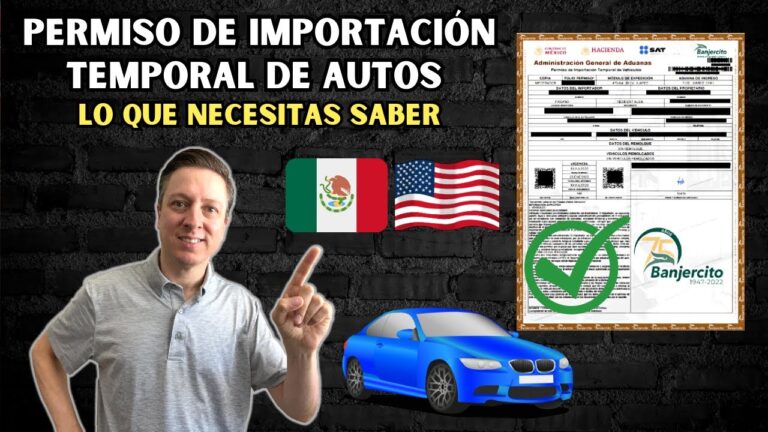&iquest;Puedo llevar un carro financiado a M&eacute;xico? Gu&iacute;a completa