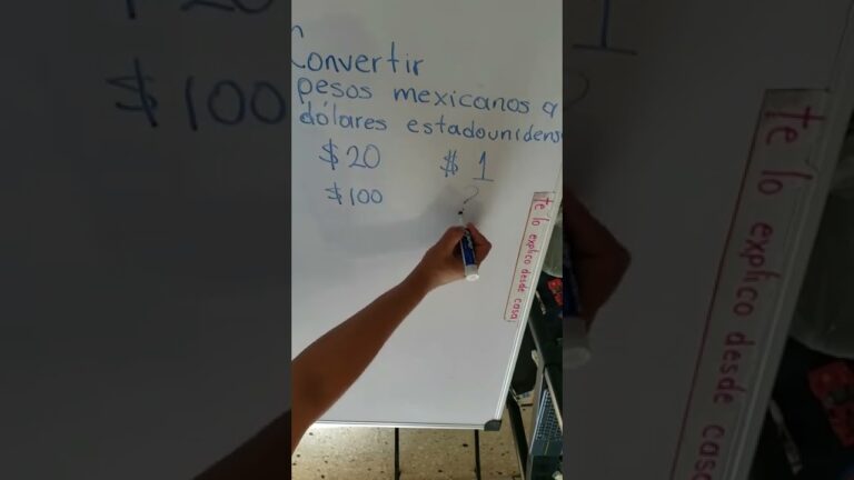 Conversi&oacute;n de 2000 Pesos Mexicanos a D&oacute;lares
