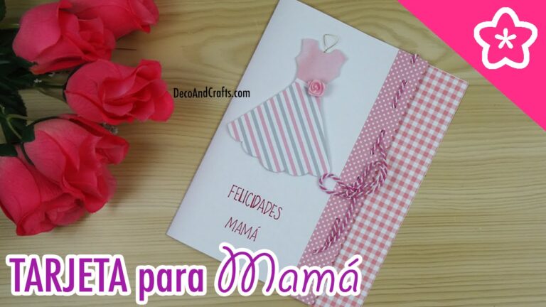 Ideas Creativas para Tarjetas del Diez de Mayo