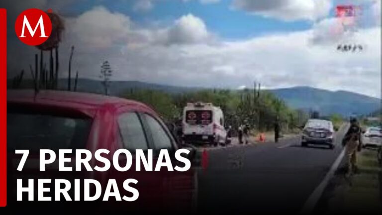 Accidente en la Federal a Tehuac&aacute;n Esta Ma&ntilde;ana