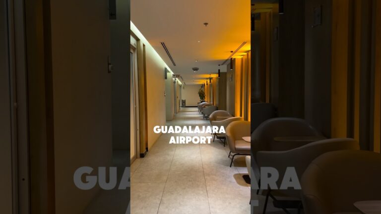 Lujoso VIP Lounge en el Aeropuerto de Guadalajara