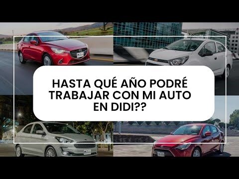 Lista de vehículos autorizados por Didi