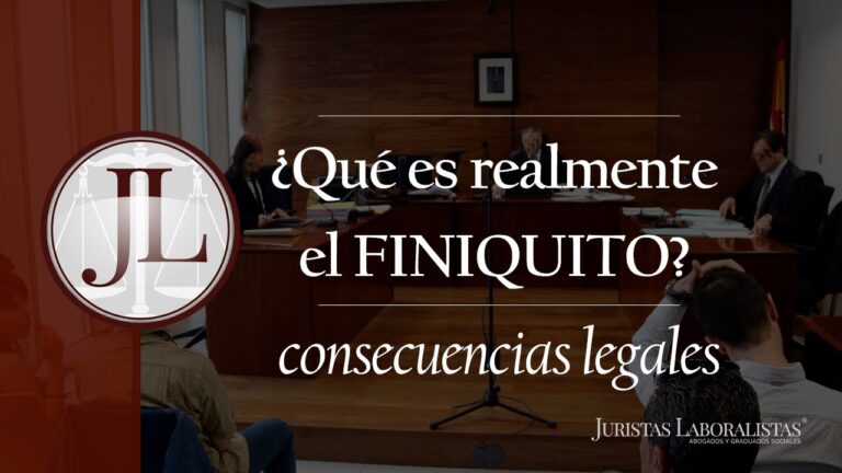 ¿Qué es el finiquito? Definición y significado en el ámbito laboral