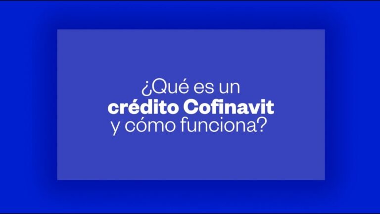 C&oacute;mo Funciona el Cr&eacute;dito Cofinavit
